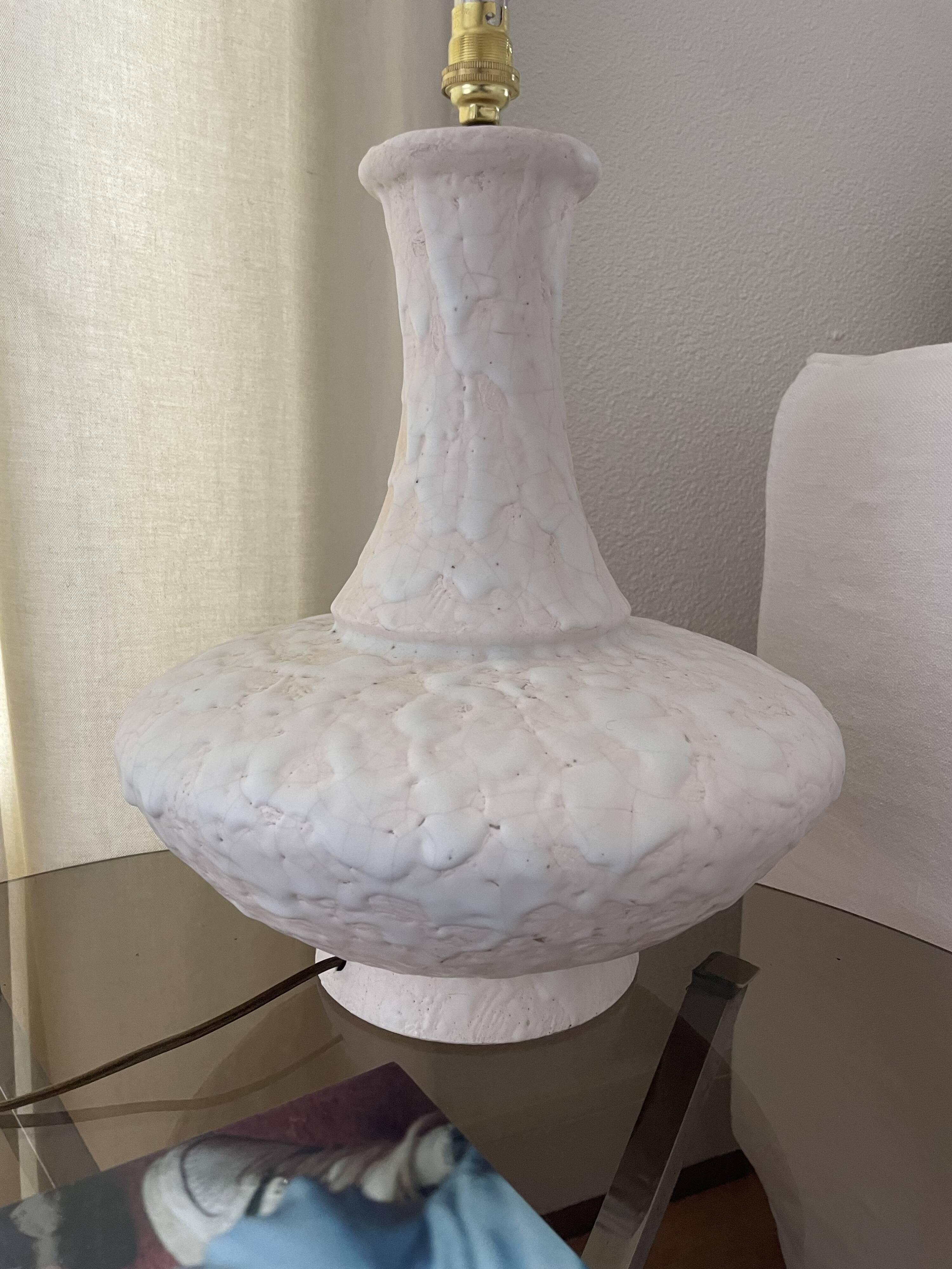 Mid century ceramic lamp