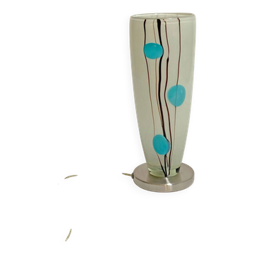 Lampe moderniste en verre