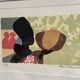 Original Swedish Color Lithograph – “Woman” by Lars Norrman – Signed