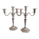 2 chandeliers en métal