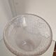 Grand vase en verre bullé style biot