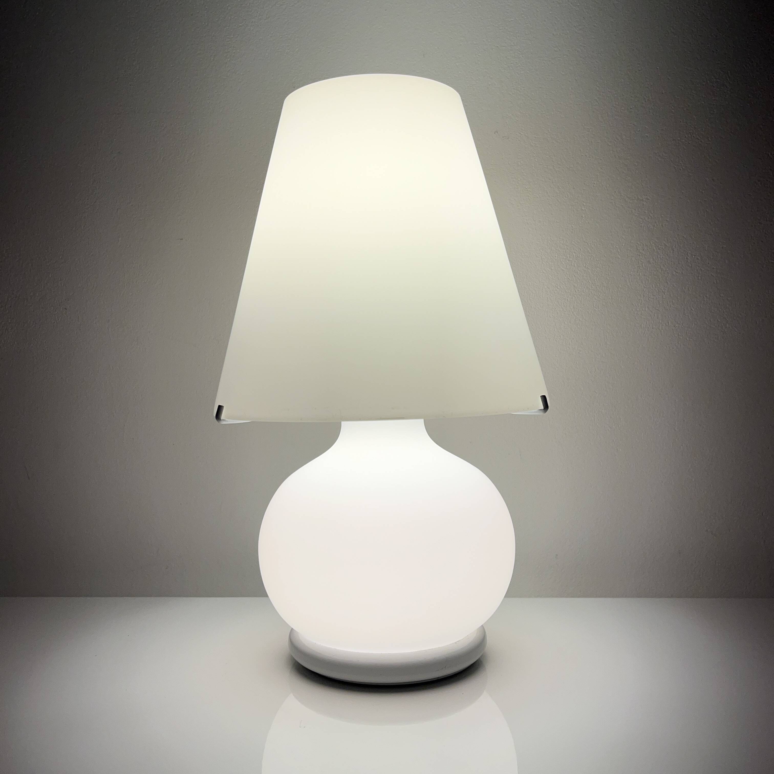 Paralume Lamp Mini Murano Due Leucos style Fontana Arte Italy