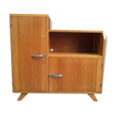 Furniture asymmetrical vintage light oak