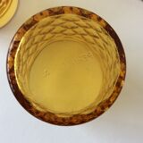 9 vintage glasses model "pineapple"