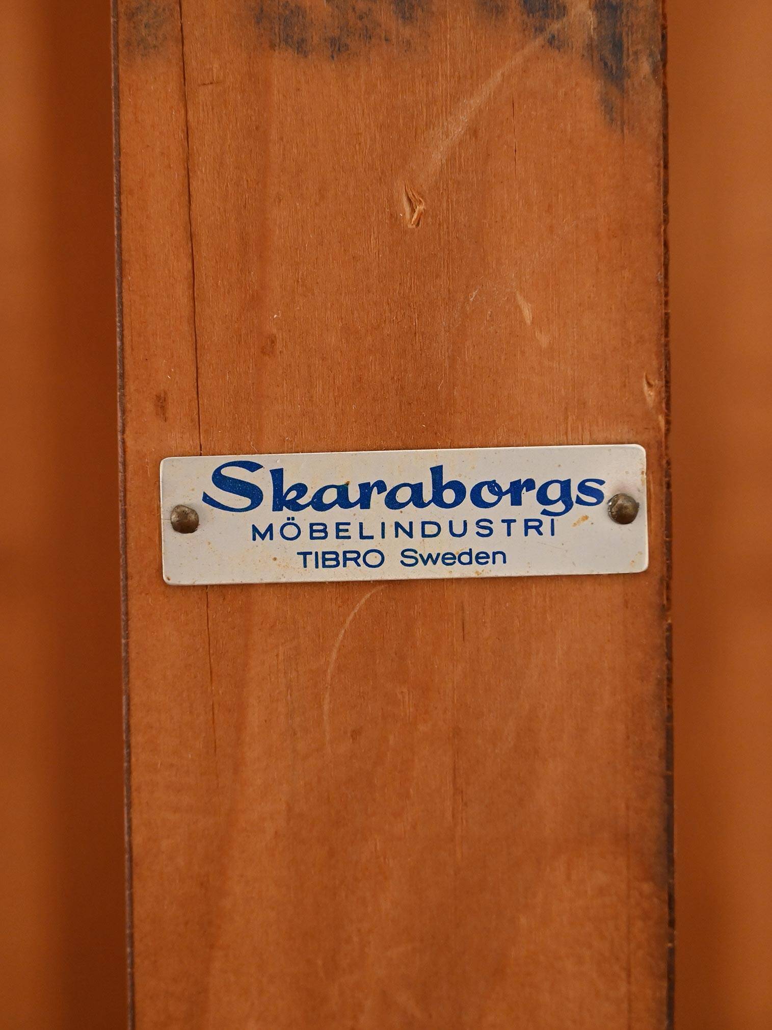 1950s drop-leaf table by Skaraborgs