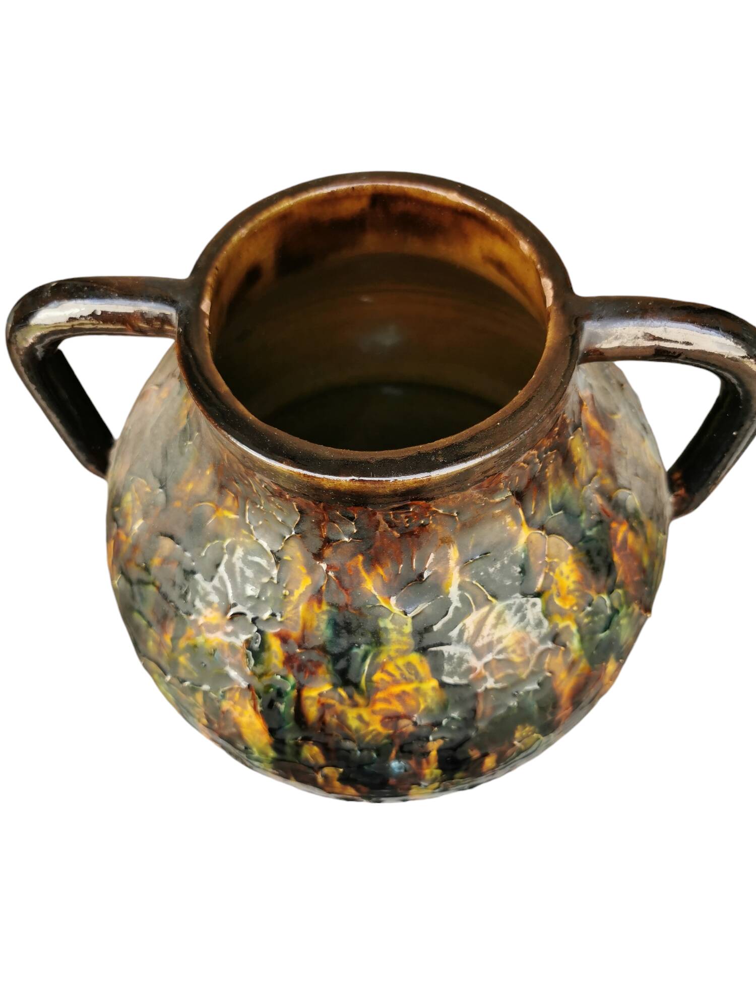 Pottery Terracotta with 2 handles 50cm x 30cm