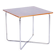 Bauhaus Table in Caucasian Walnut & Chrome attributed to Robert Slezák, Czech, 1930s