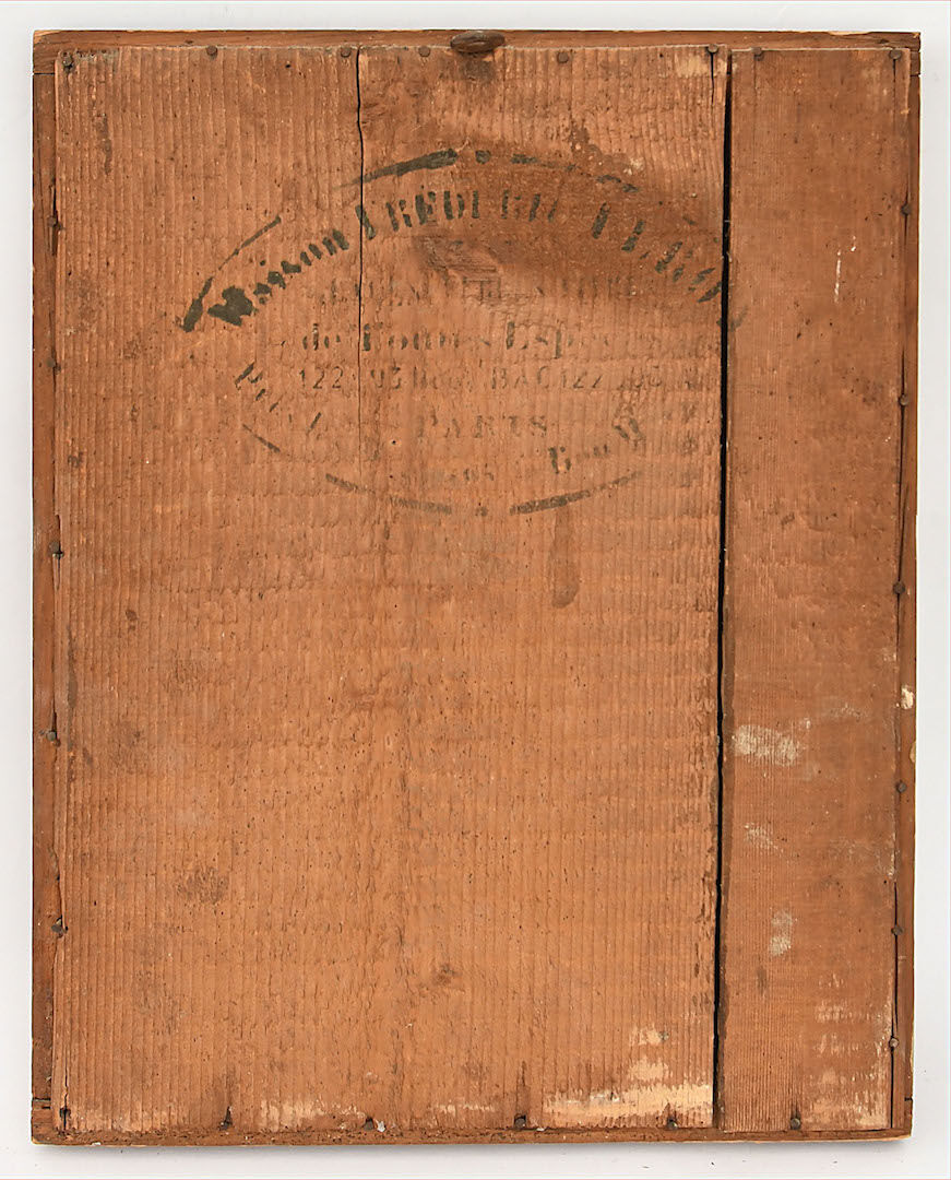 Bamboo mirror 40 x 30 cm