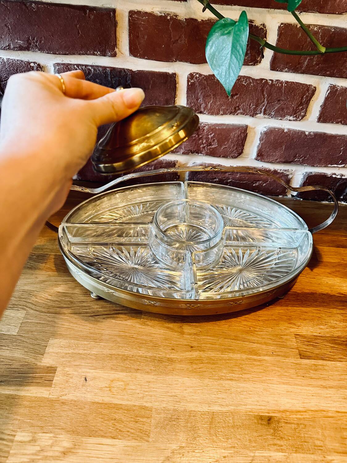 Vintage appetizer tray