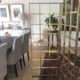 Vintage brass screen