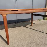 Table en teck avec rallonges par Johannes Andersen