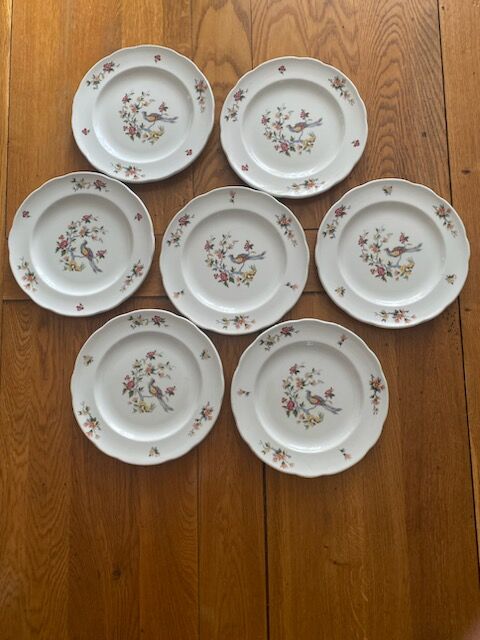 Vintage Sarreguemines plates