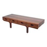 Mid-Century Gianfranco Frattini, wooden Coffee Table for Bernini, Italy