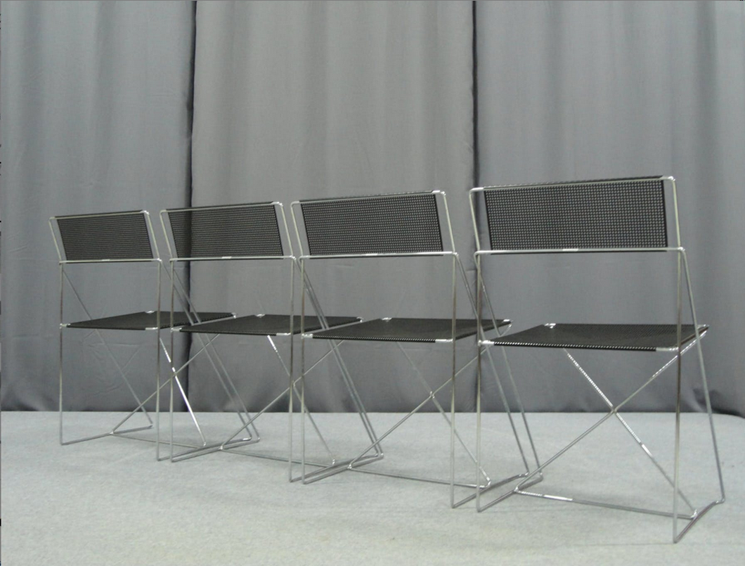 Four chairs X-Line 1977