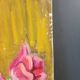 Oil painting on canvas bouquet signed A Parisis