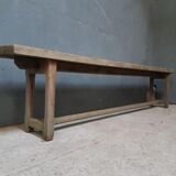 Old brocante bench oak