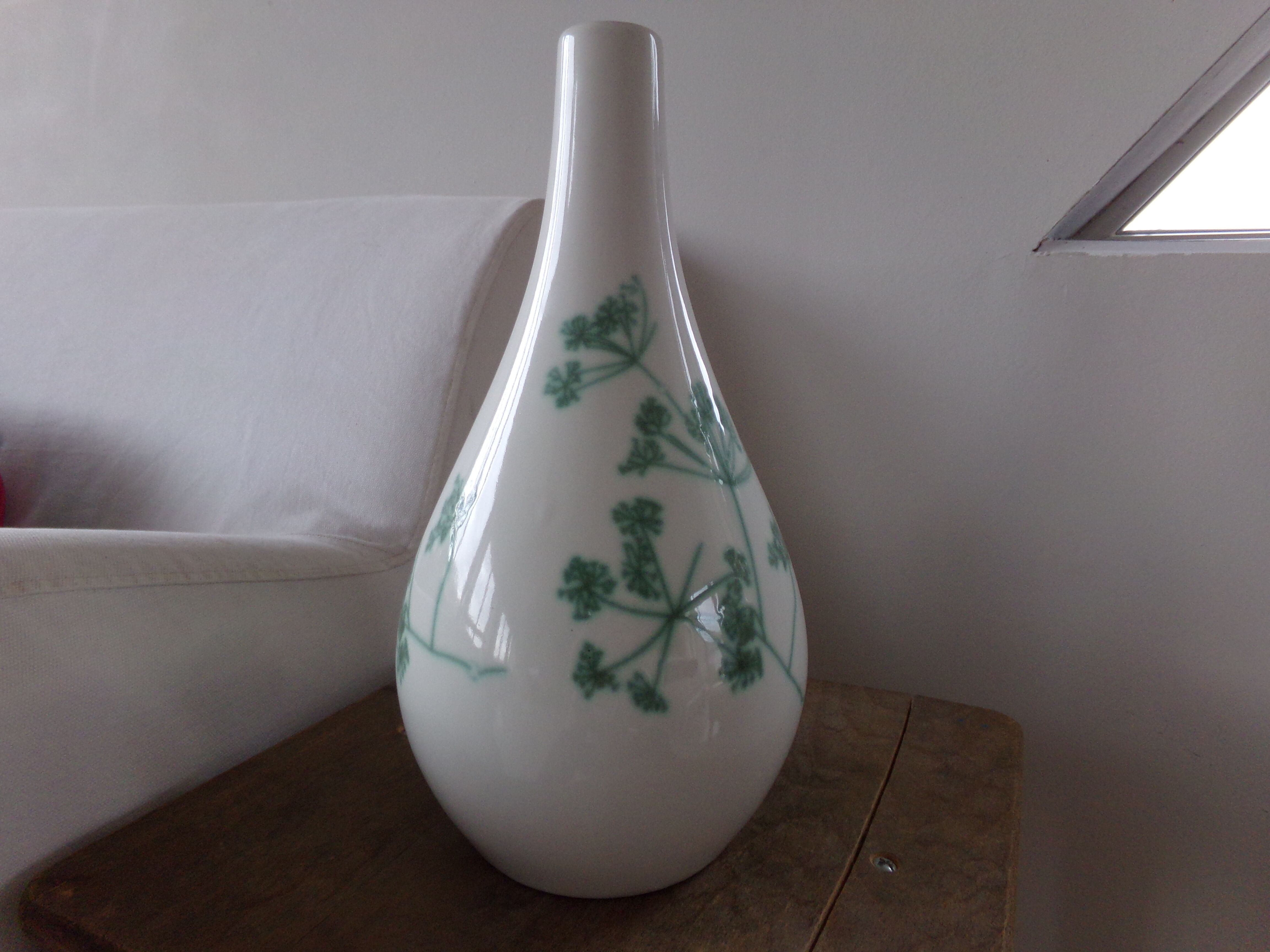 Vase en faïence