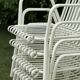 Chaises de jardin en métal vintage italiennes des années 1950 - ensemble de 4