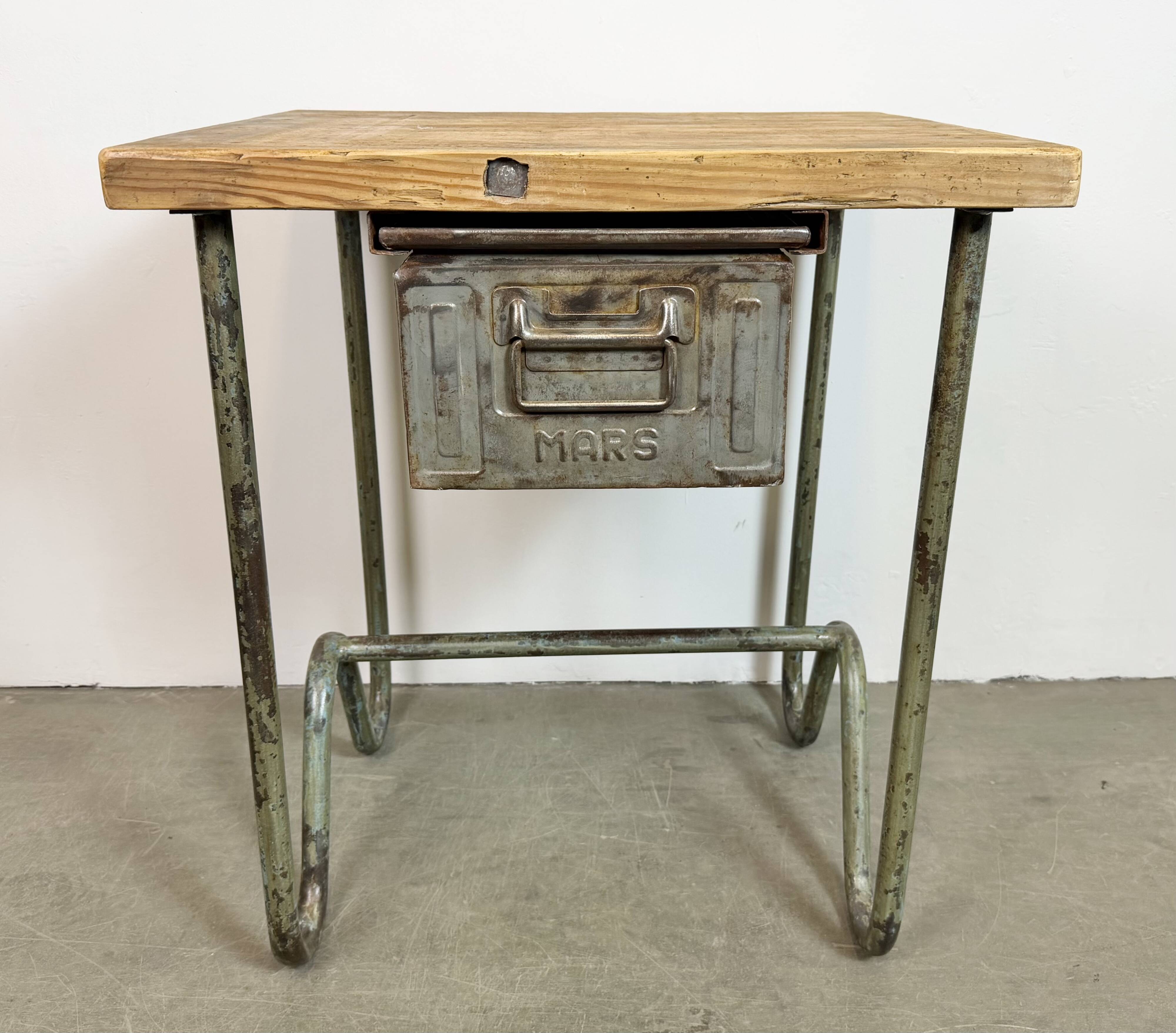 Vintage Industrial Worktable, 1960s
