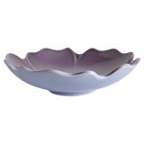 Unique Stoneware Violet Bowl by Margareta Hennix for Gustavsberg Studio, 1970s