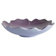 Unique Stoneware Violet Bowl by Margareta Hennix for Gustavsberg Studio, 1970s