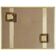 Regency Style Brass and Glass Coat Rack, Italy 1970s