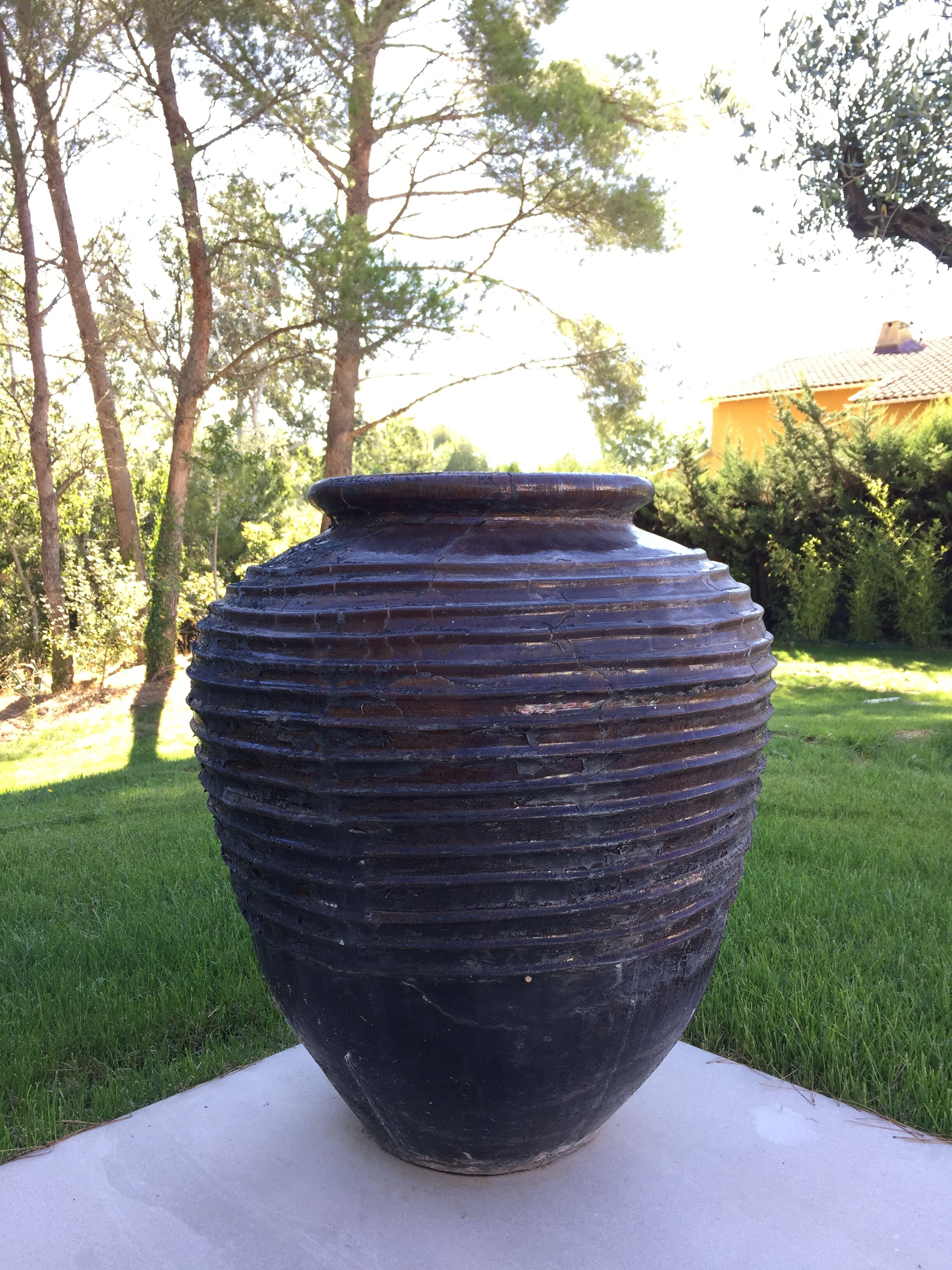 Asian decorative pot