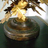 73cm gold metal lampshade with fabrics