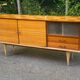 Scandinavian sideboard in solid wood and rosewood 200cm