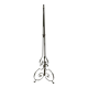 Art Deco wrought iron floor lamp base from the 1930s