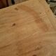 Counter from the late 19th century in patinated oak.