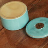 Japanese blue ceramic box