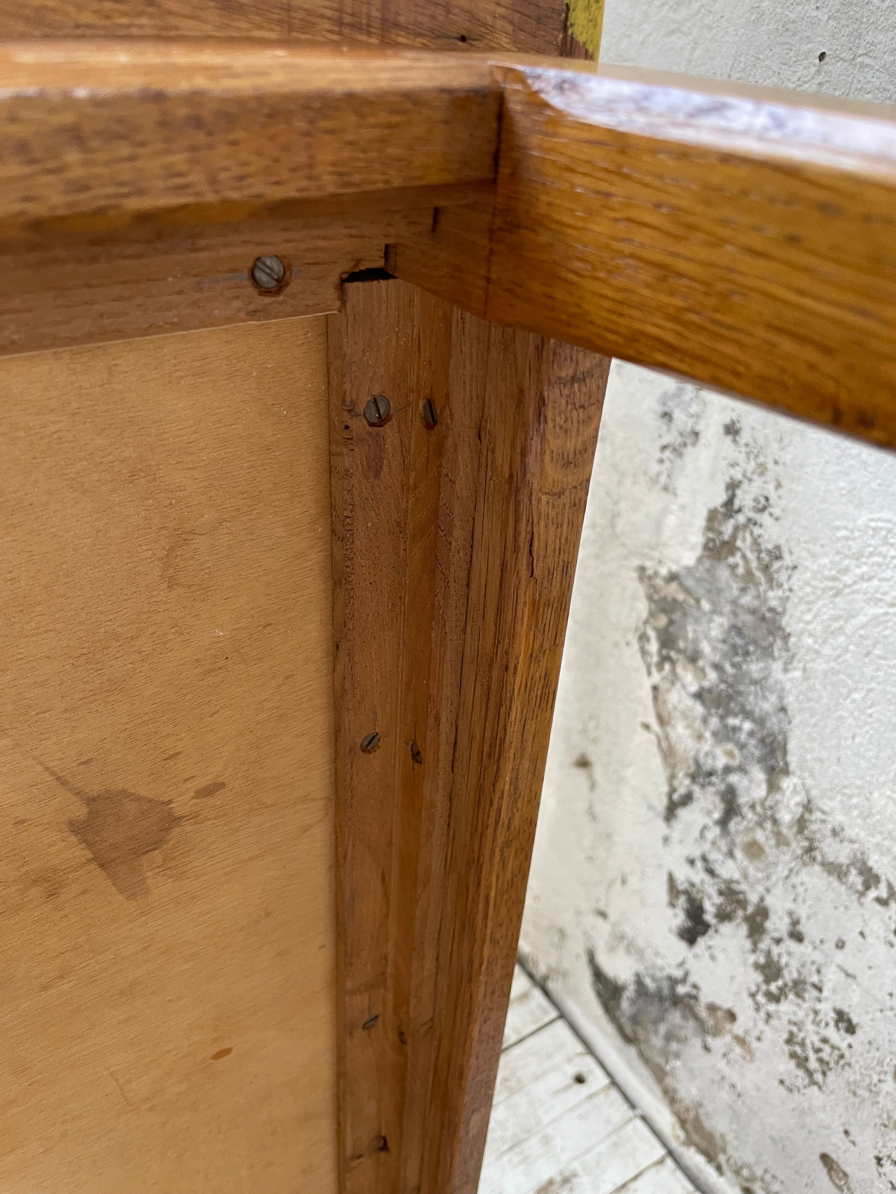 Duo de tables basses bois jaune