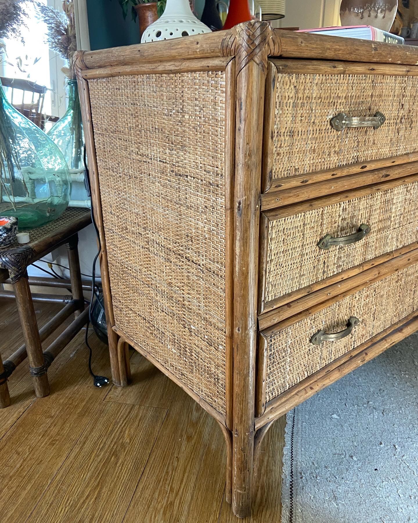 Vintage maugrion chest of drawers