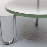 1930s loop table in chrome and formica