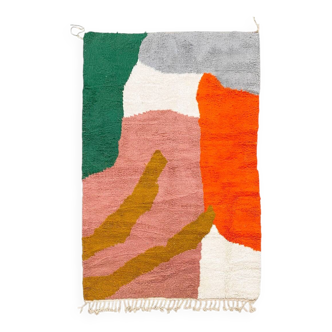 Tapis azilal fait main traditionnelle taille 150 x 250 cm