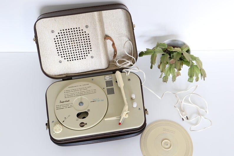 Turntable vintage Claude Paz and Visseaux