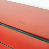 Black metal room divider or bookcase by Tjerk Reijenga for Pilastro, The Netherlands 1960's