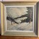 Winter Mountain Painting