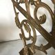 Old golden candlestick