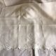 Baby sheet marked "A" 81x120cm