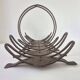 Vintage 1970s modernist log holder