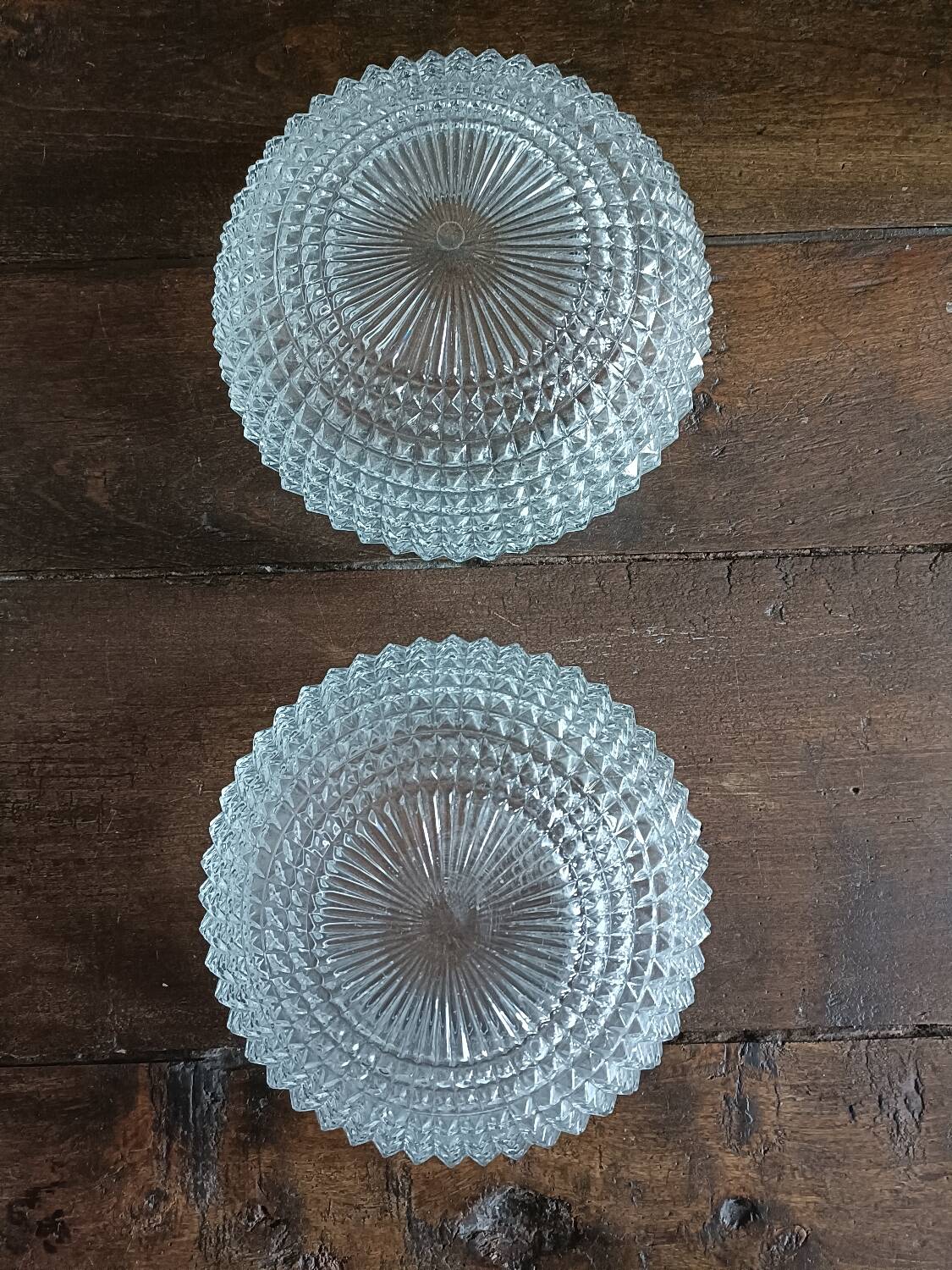 Pair of 1960s wall/ceiling lights