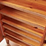 Pine libraries by Carl Malmsten with cabinets, pair, Sweden, 20th century