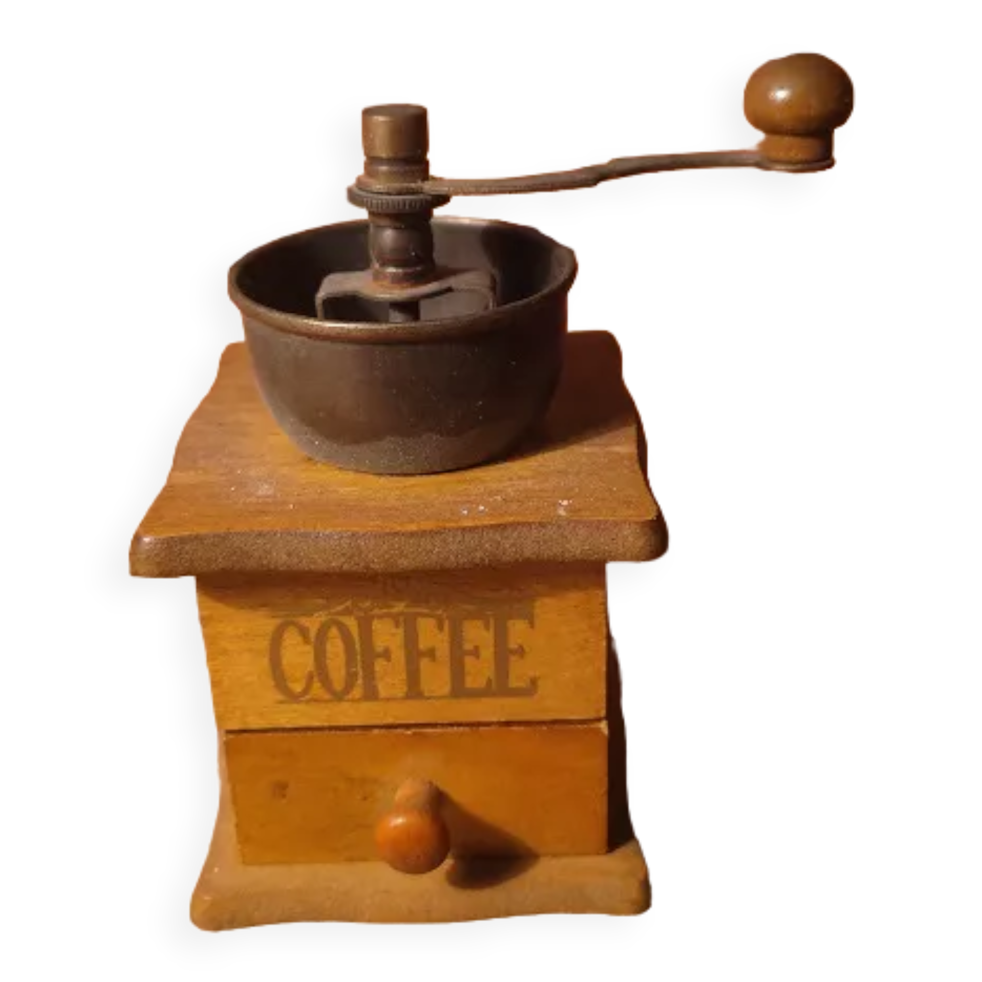Coffee grinder wood kitchen peugeot