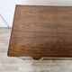 Art Decò chest of drawers in walnut burl with four drawers