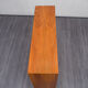 High walnut wood row, restored, vintage