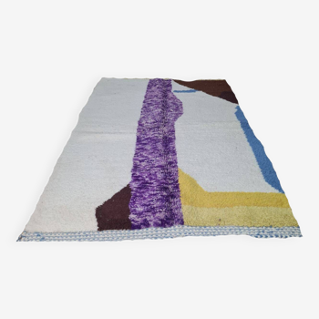 Tapis berbère en laine fait main 250 x 150 cm