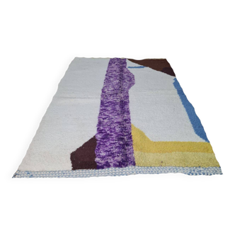 Tapis berbère en laine fait main 250 x 150 cm