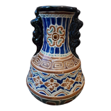 Antique ceramic vase signed M